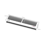Generalgold Cross-Flow Air Curtain 900mm,FF-CER09,White - Image 5