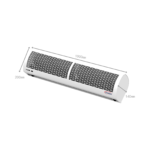 Generalgold Cross-Flow Air Curtain 1000mm,FF-CER10,White - Image 3
