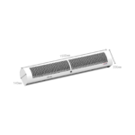 Generalgold Cross-Flow Air Curtain 1500mm,FF-CER15,White - Image 4