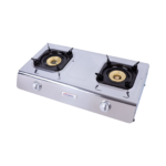 Generalgold Double-Burner Stainless Steel Gas Stove, Automatic Ignition GG-200-H