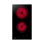 Generalgold 30cm Black Ceramic Hob, 2 Cooking Zones, Touch Control GG-ET30