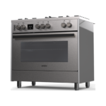 Generalgold 90cm Inox Freestanding Gas Cooker, Includes Double Wok Burner  (Made in Italy), Digital Timer GG5SP-90OD-SPSS - Image 3