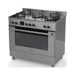 Generalgold 60cm Glass Top Freestanding Gas Cooker, Includes Wok Burner (Made in Italy), Digital Timer GG9SP90OD-HVCT - Image 4