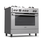 Generalgold 60cm Glass Top Freestanding Gas Cooker, Includes Wok Burner (Made in Italy), Digital Timer GG9SP90OD-HVCT - Image 3