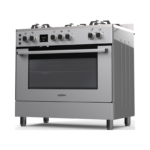 Generalgold 60cm Glass Top Freestanding Gas Cooker, Includes Wok Burner (Made in Italy), Digital Timer GG9SP90OD-HVCT - Image 2