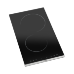 Generalgold 30cm Black Glass Vitroceramic Hob, 2 Cooking Zones GGMS231 - Image 2