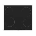 Generalgold 60cm Black Glass Vitroceramic Hob, 4 Cooking Zones GGMS261