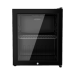 Generalgold Showcase Chiller, Black 50ltr Single Door GSC50B