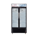 Generalgold Showcase Chiller, Black 618ltr, Double Door, GSC618B
