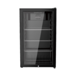 Generalgold Showcase Chiller, Black 90ltr Single Door GSC90B