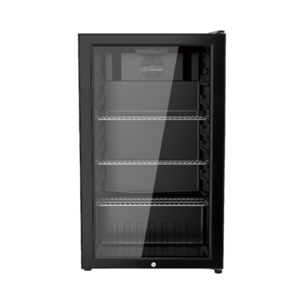 Generalgold Showcase Chiller, Black 90ltr Single Door GSC90B