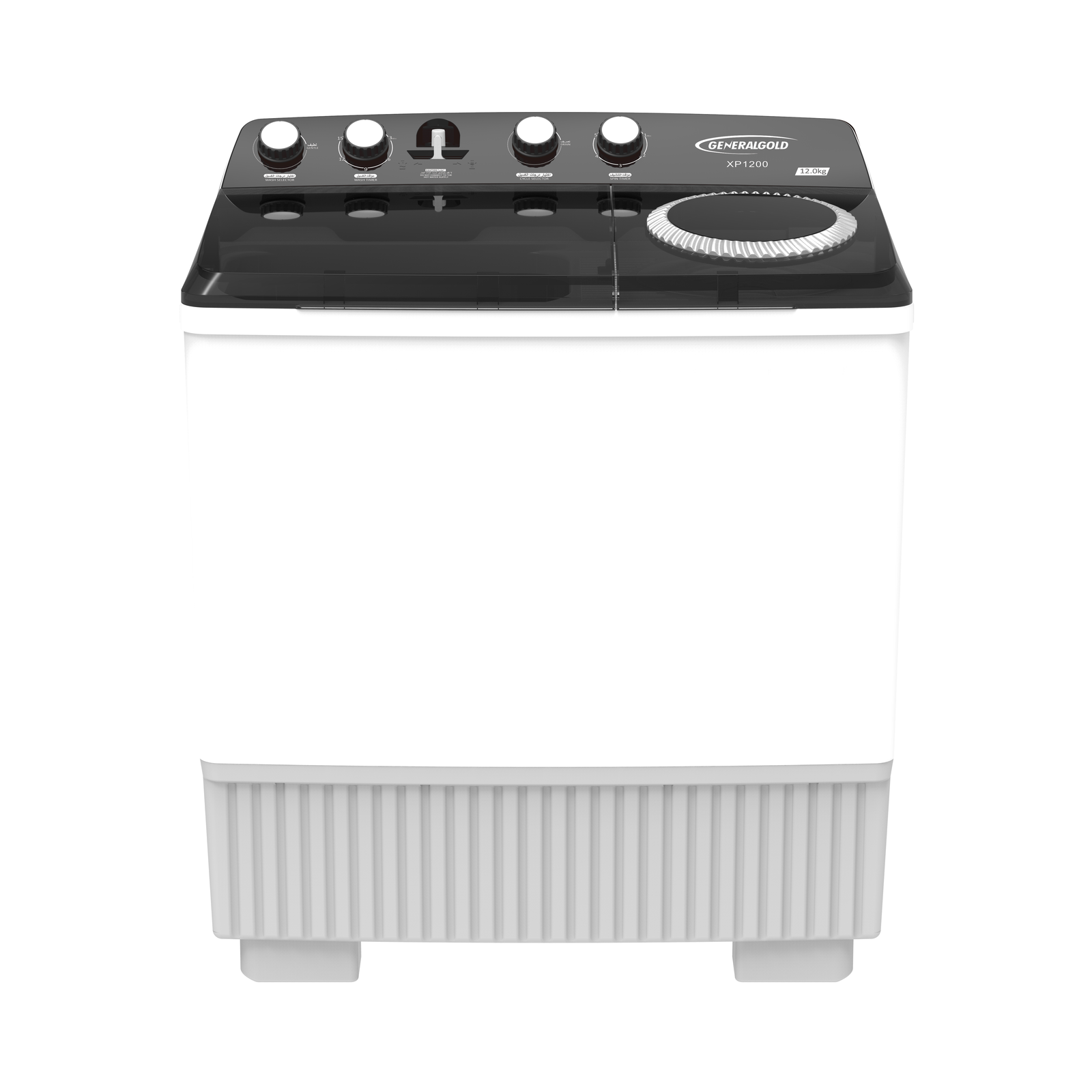 XP1200µ¡úΘ¥ó Generalgold Twin Tub Washer 12kg, White, XP1200 - Image 1